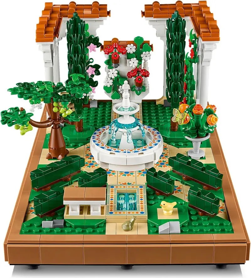 LEGO 10359 Fontanna w ogrodzie zdjęcie 5