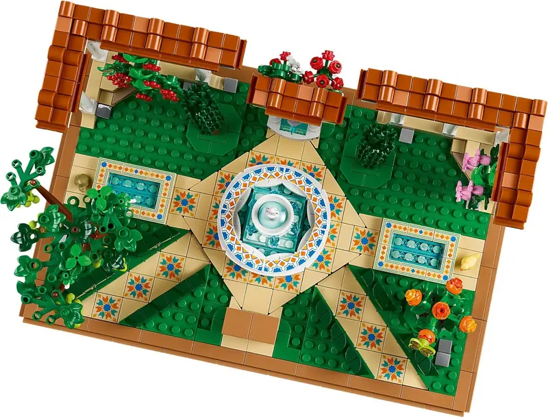 LEGO 10359 Fontanna w ogrodzie zdjęcie 3