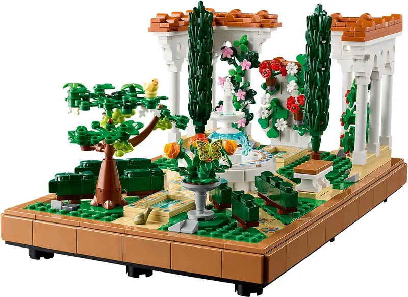 LEGO 10359 Fontanna w ogrodzie zdjęcie 4