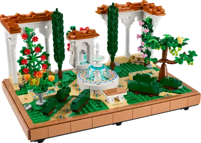 LEGO 10359 Fontanna w ogrodzie