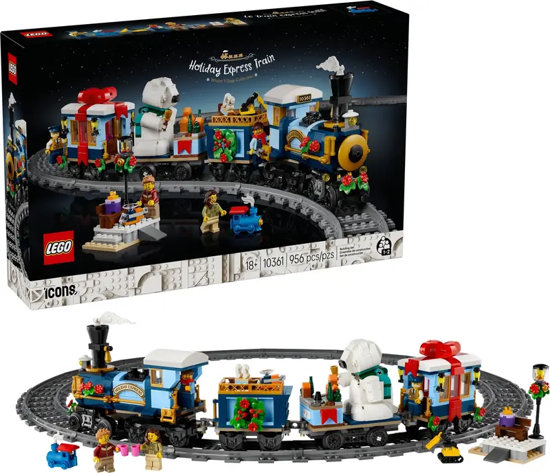 LEGO 10361 Świąteczny ekspres zdjęcie 6
