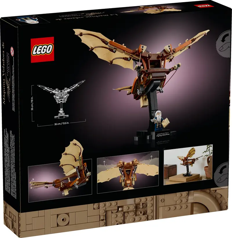 LEGO 10363 Maszyna latająca Leonarda da Vinci zdjęcie 2