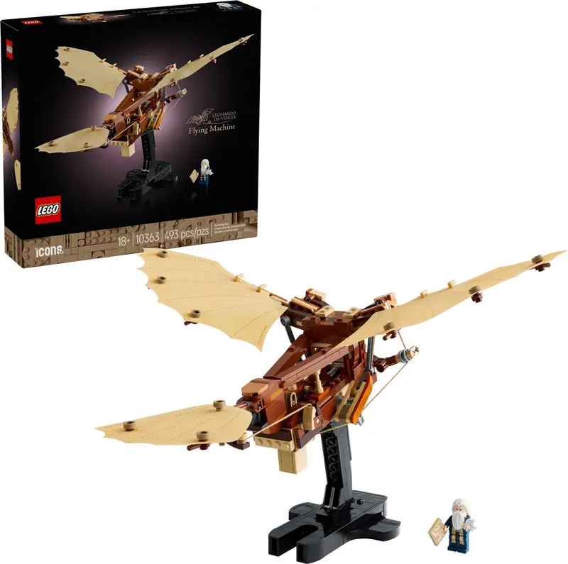 LEGO 10363 Maszyna latająca Leonarda da Vinci zdjęcie 4