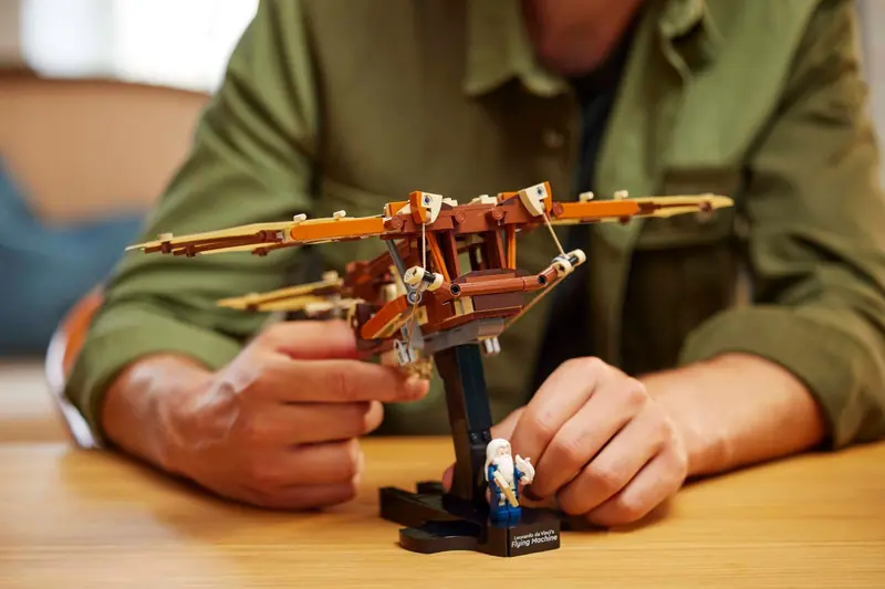 LEGO 10363 Maszyna latająca Leonarda da Vinci zdjęcie 10