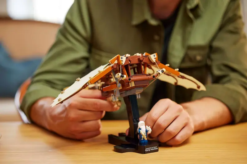 LEGO 10363 Maszyna latająca Leonarda da Vinci zdjęcie 11