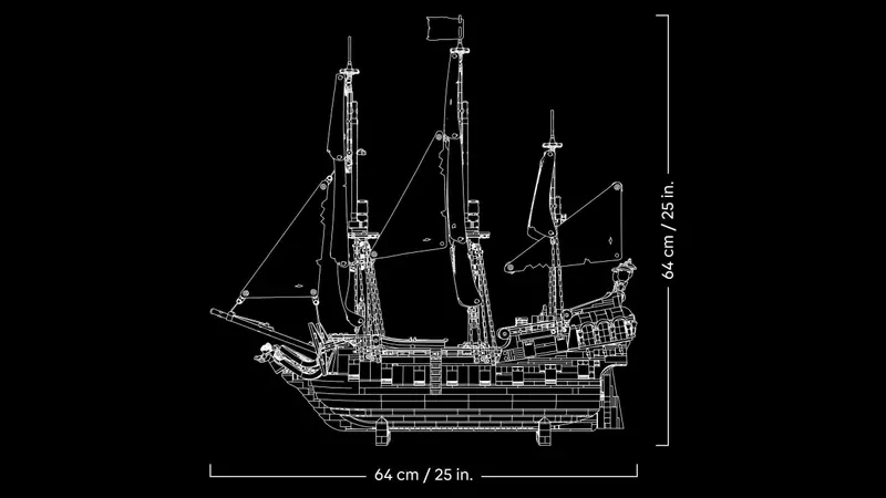 LEGO 10365 Statek piracki kapitana Jacka Sparrowa zdjęcie 14