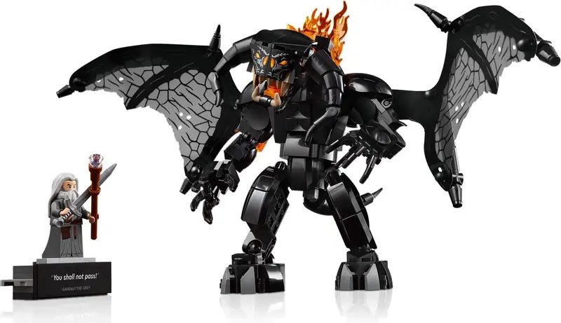 LEGO 10367 Władca pierścieni: Book nook z Balrogiem zdjęcie 5