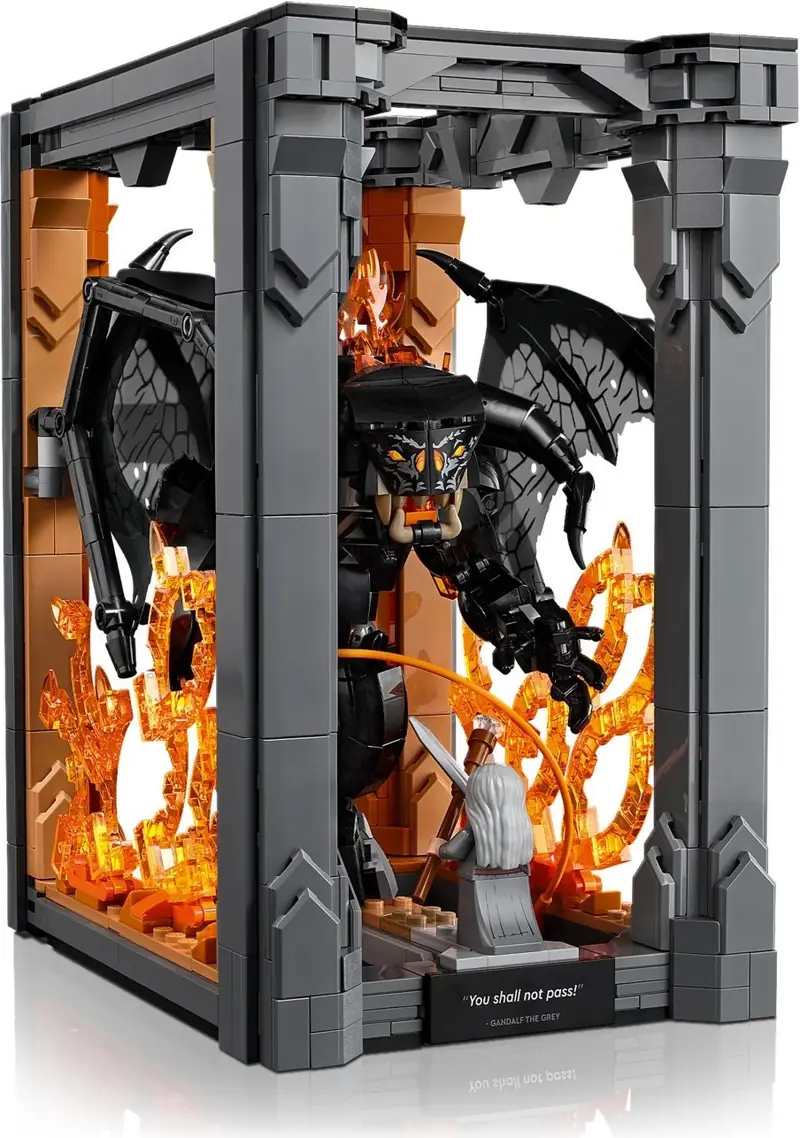 LEGO 10367 Władca pierścieni: Book nook z Balrogiem zdjęcie 6