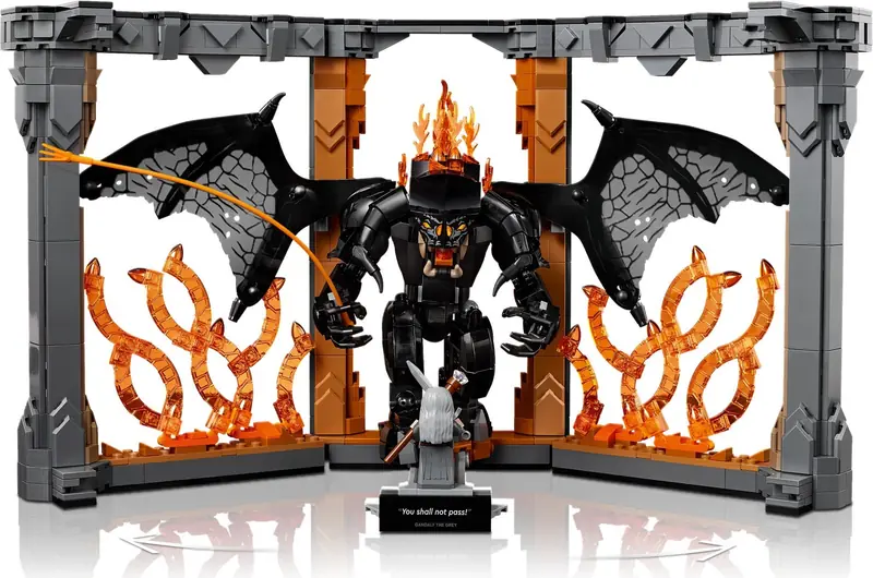 LEGO 10367 Władca pierścieni: Book nook z Balrogiem zdjęcie 7