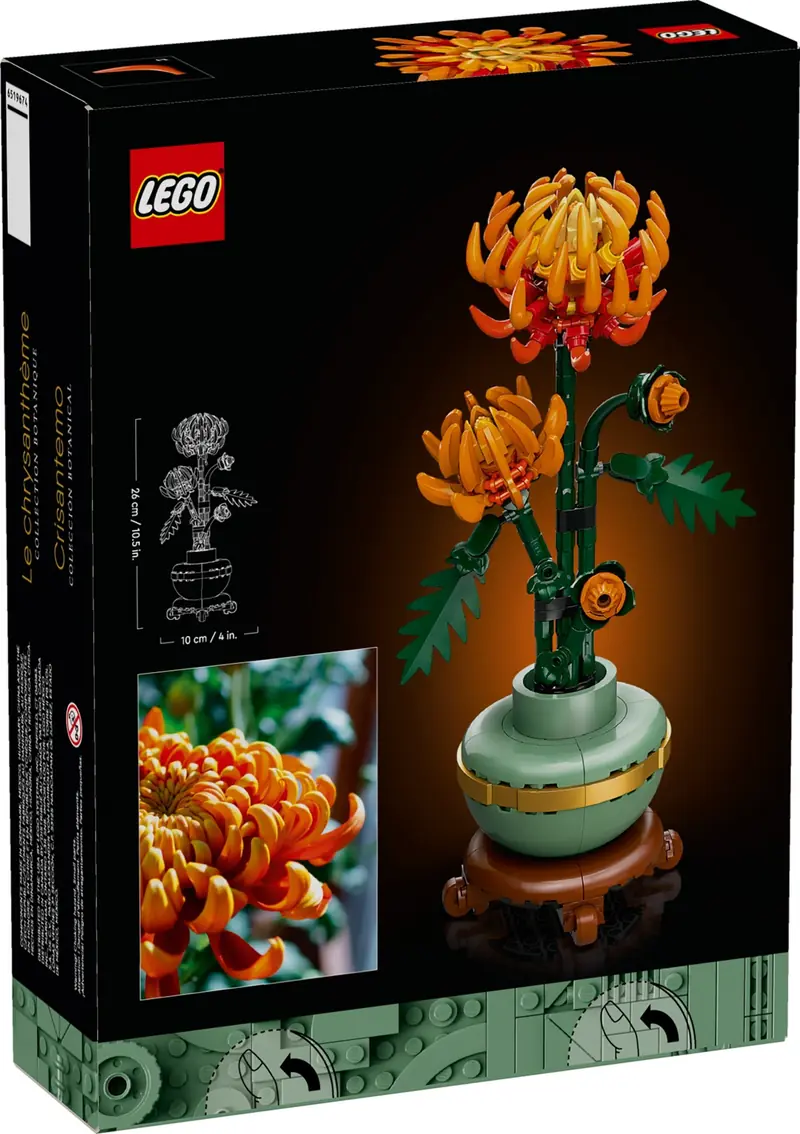 LEGO 10368 Chryzantema zdjęcie 3