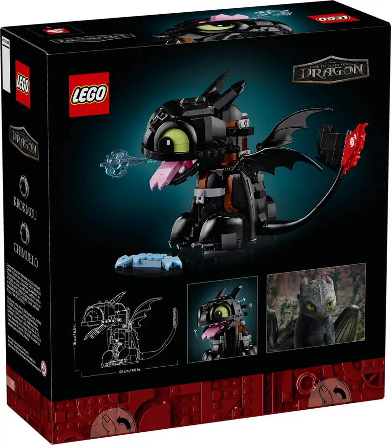 LEGO 10375 Jak wytresować smoka: Szczerbatek zdjęcie 2