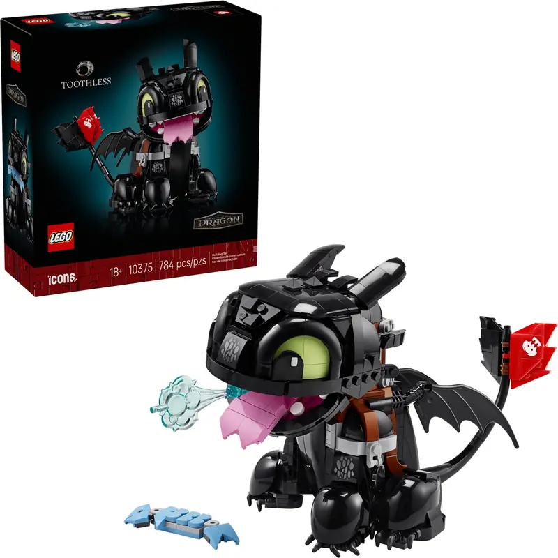 LEGO 10375 Jak wytresować smoka: Szczerbatek zdjęcie 3