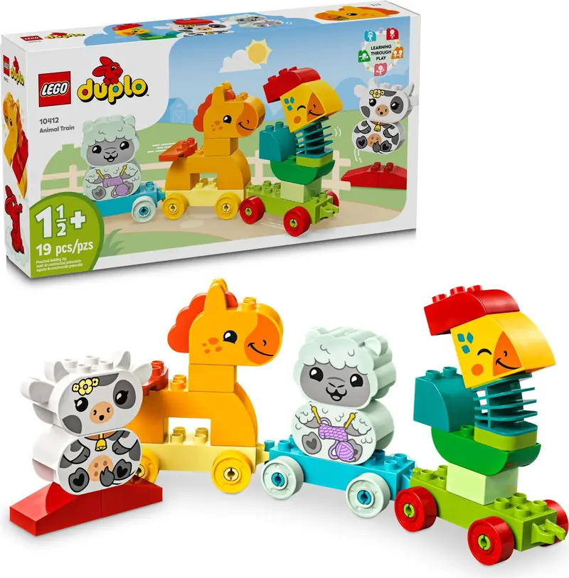 LEGO 10412 Pociąg ze zwierzątkami zdjęcie 2