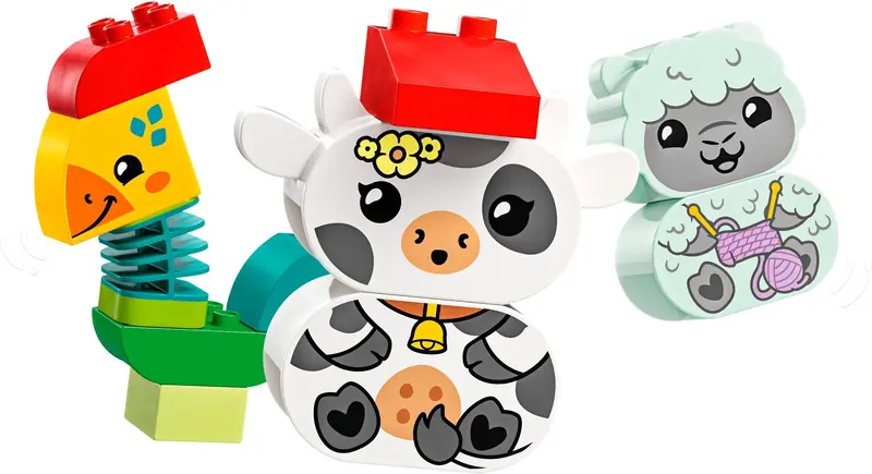 LEGO 10412 Pociąg ze zwierzątkami zdjęcie 3