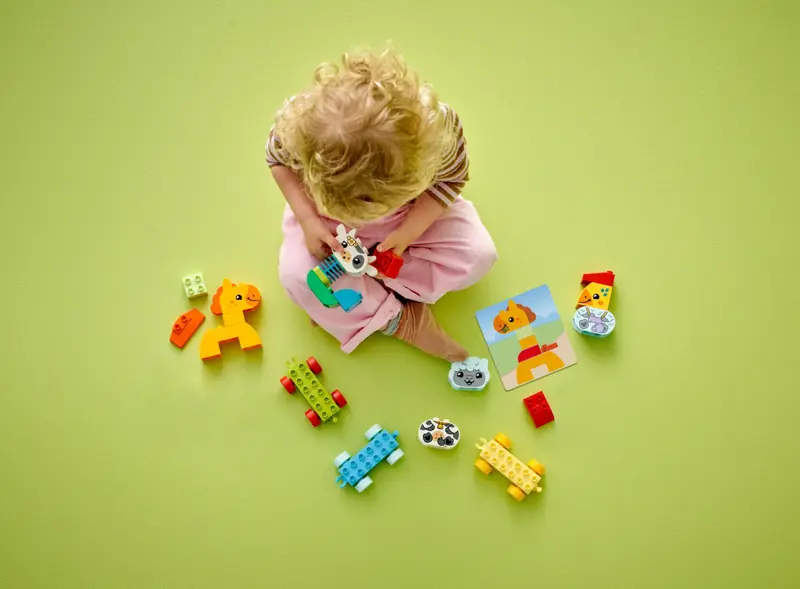 LEGO 10412 Pociąg ze zwierzątkami zdjęcie 6