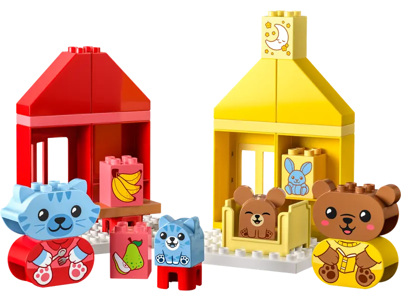 LEGO 10414 Codzienne czynności — jedzenie i pora snu