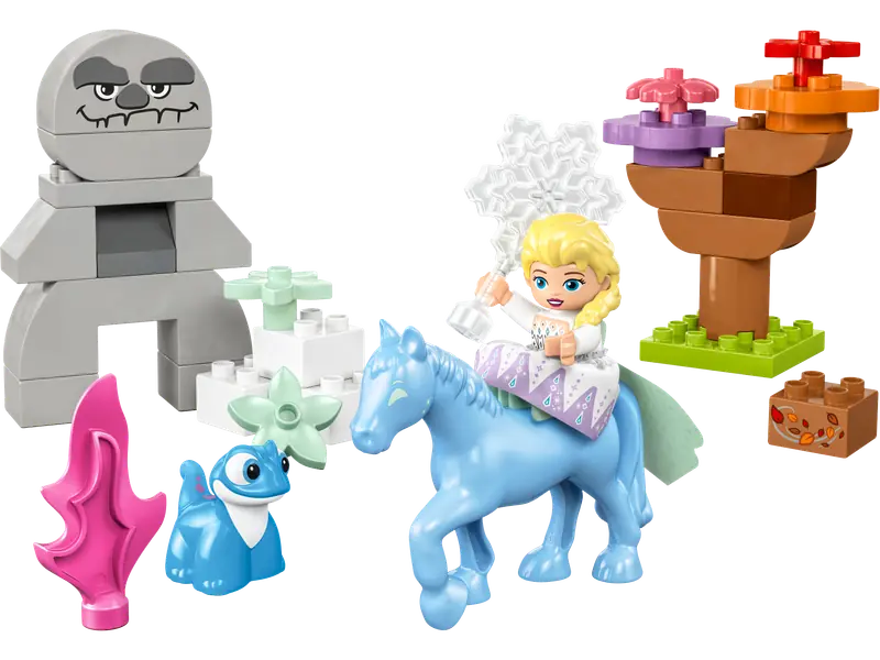 LEGO 10418 Elza i Bruni w Zaczarowanym Lesie