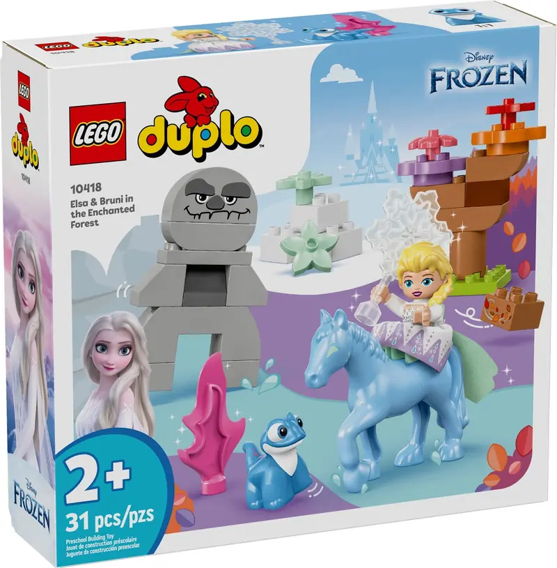 LEGO 10418 Elza i Bruni w Zaczarowanym Lesie zdjęcie 2