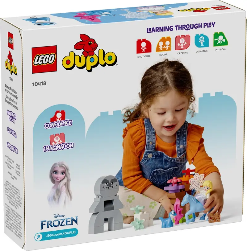 LEGO 10418 Elza i Bruni w Zaczarowanym Lesie zdjęcie 3
