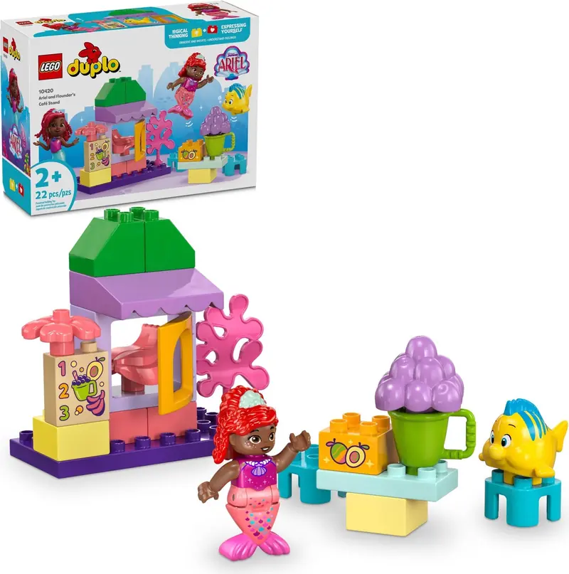 LEGO 10420 Stoisko kawowe Arielki i Florka zdjęcie 3