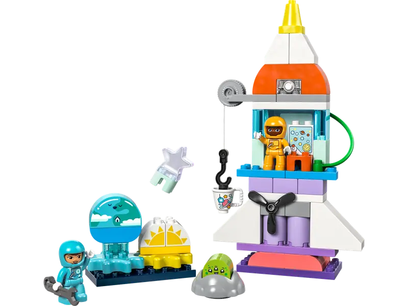 LEGO 10422 Przygoda w promie kosmicznym 3 w 1