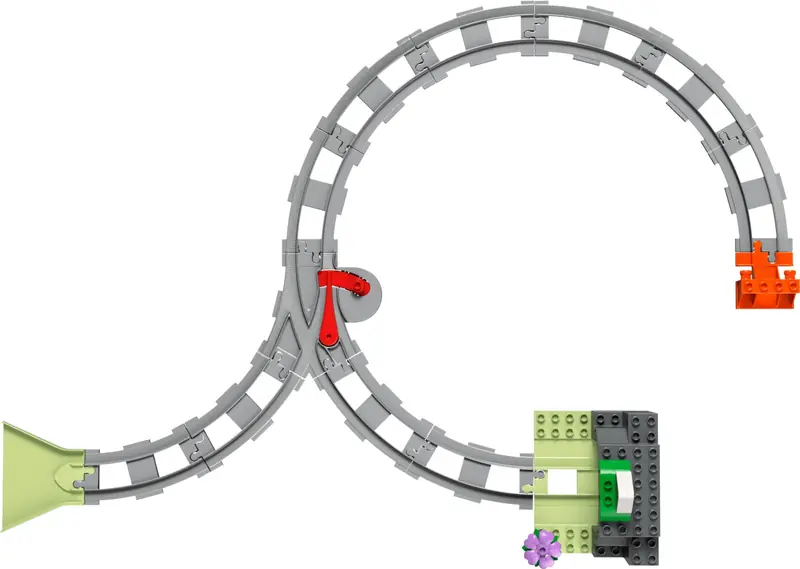 LEGO 10425 Tunel i tory kolejowe - zestaw rozszerzający zdjęcie 5