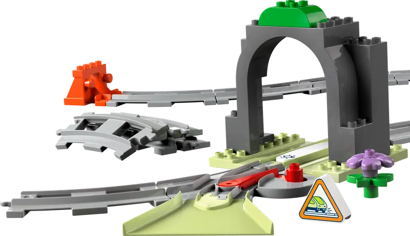 LEGO 10425 Tunel i tory kolejowe - zestaw rozszerzający