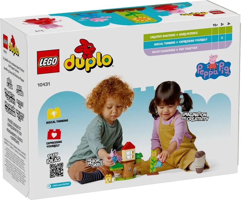 LEGO 10431 Ogród i domek na drzewie Peppy zdjęcie 3