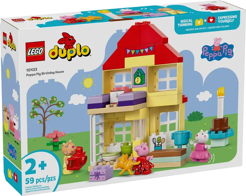 LEGO 10433 Urodzinowy domek Peppy zdjęcie 2