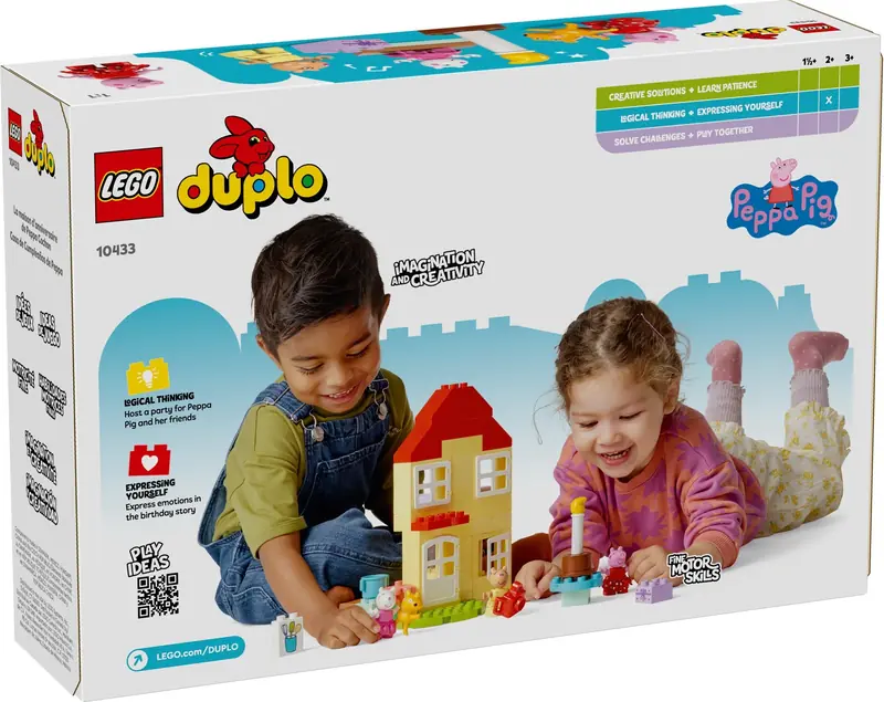 LEGO 10433 Urodzinowy domek Peppy zdjęcie 3