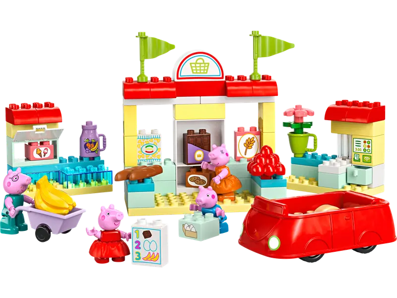 LEGO 10434 Peppa i supermarket