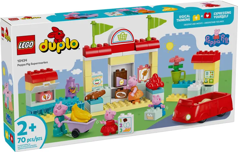 LEGO 10434 Peppa i supermarket zdjęcie 2