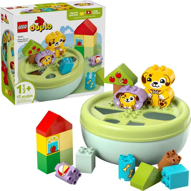 LEGO 10441 Sorter kształtów: dom szczeniaczków zdjęcie 3