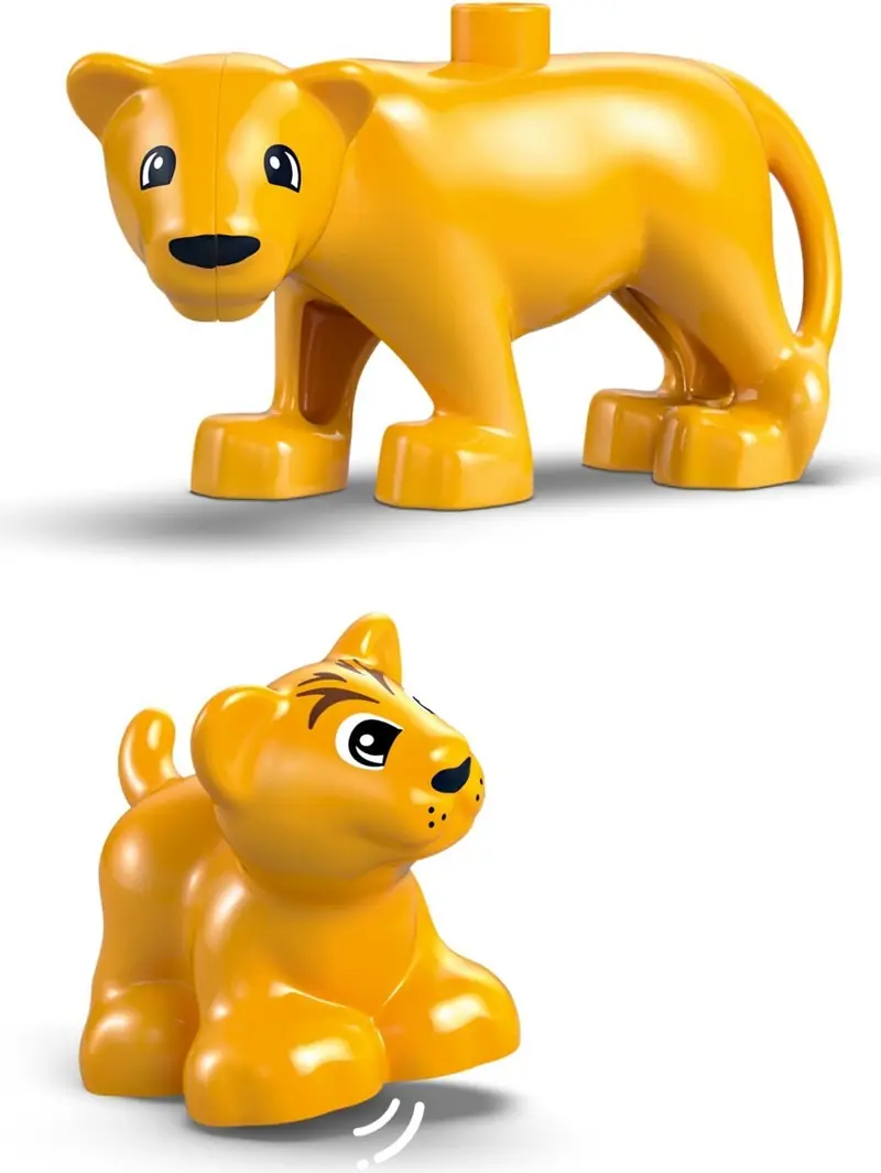 LEGO 10442 Rodziny dzikich zwierząt: pingwiny i lwy zdjęcie 5