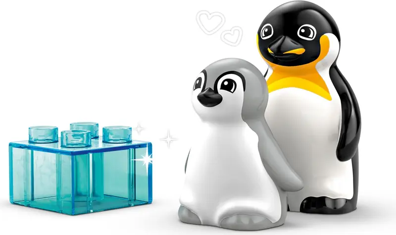 LEGO 10442 Rodziny dzikich zwierząt: pingwiny i lwy zdjęcie 6