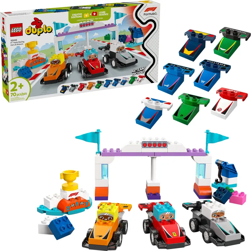 LEGO 10445 Bolidy i kierowcy F1 zdjęcie 3