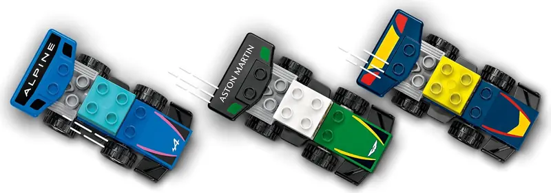 LEGO 10445 Bolidy i kierowcy F1 zdjęcie 6