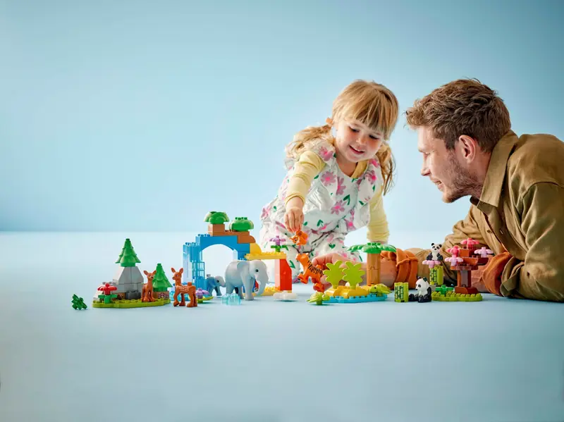 LEGO 10446 Rodziny dzikich zwierząt 3 w 1 zdjęcie 7
