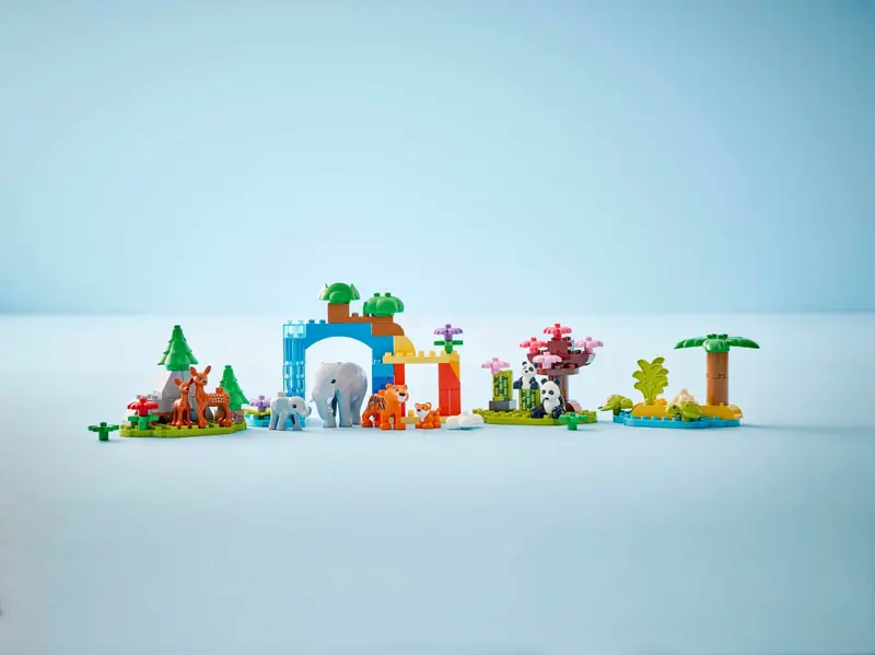 LEGO 10446 Rodziny dzikich zwierząt 3 w 1 zdjęcie 9