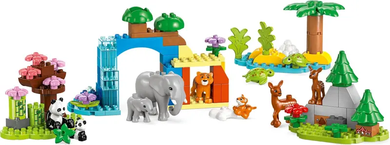 LEGO 10446 Rodziny dzikich zwierząt 3 w 1 zdjęcie 4