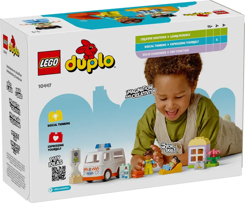 LEGO 10447 Karetka z kierowcą zdjęcie 2