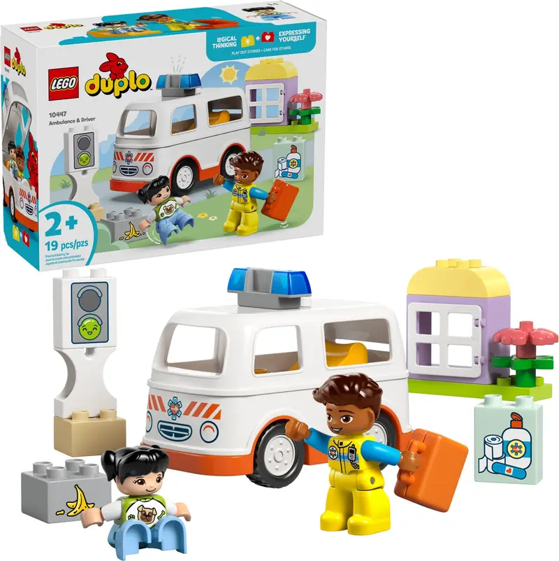 LEGO 10447 Karetka z kierowcą zdjęcie 3