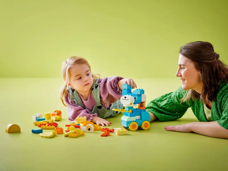 LEGO 10448 3 w 1 Zwierzątka na kółkach zdjęcie 6