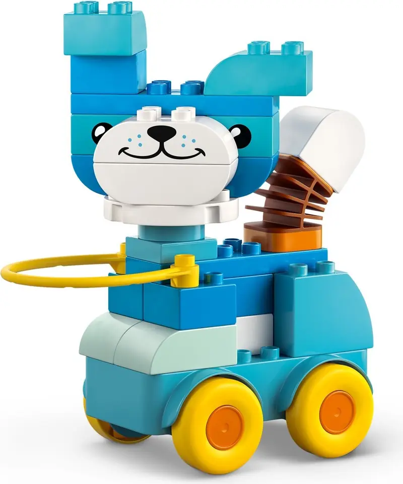 LEGO 10448 3 w 1 Zwierzątka na kółkach zdjęcie 4
