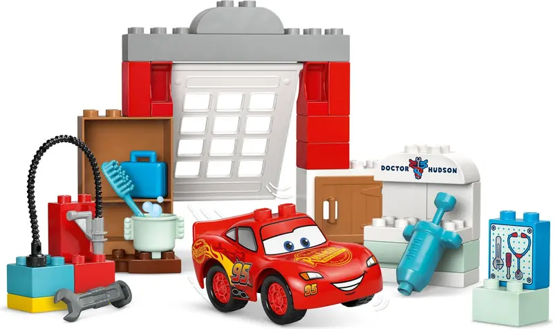 LEGO 10456 Wizyta McQueena w warsztacie Wójta zdjęcie 4