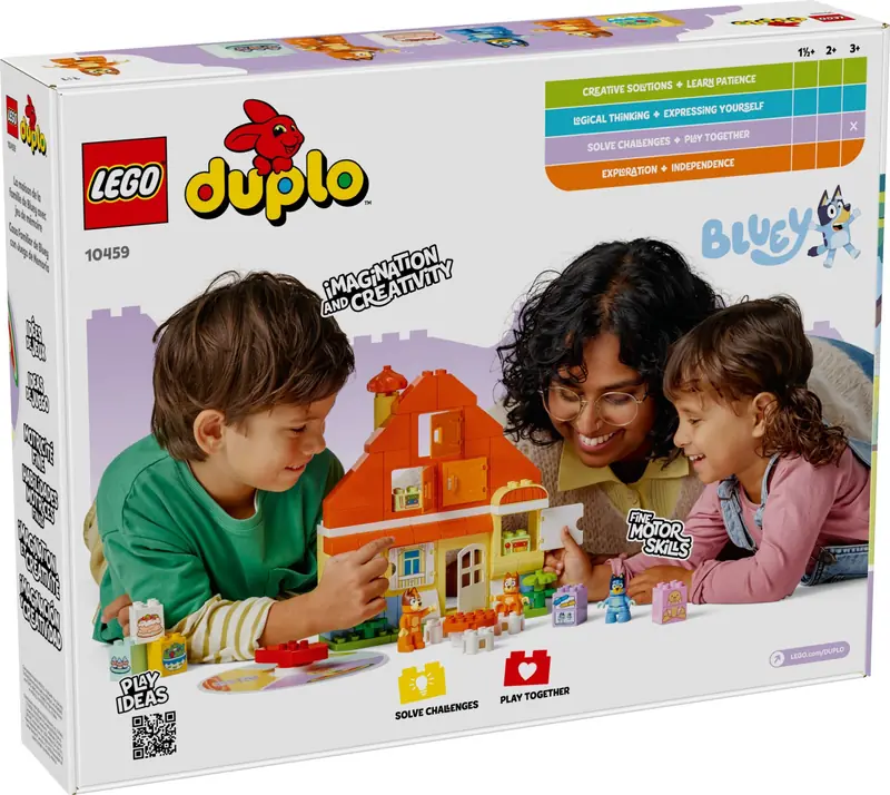 LEGO 10459 Dom rodzinny Blue z grą pamięciową zdjęcie 2