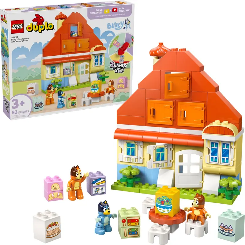 LEGO 10459 Dom rodzinny Blue z grą pamięciową zdjęcie 3