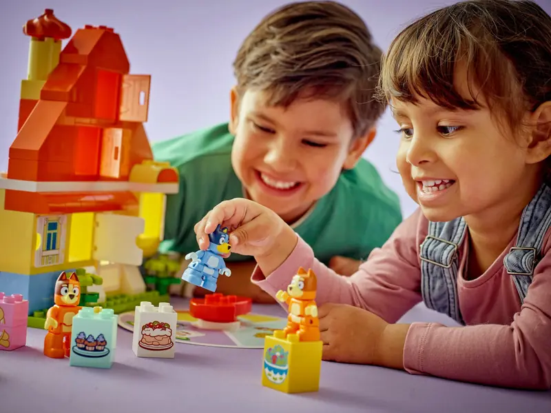 LEGO 10459 Dom rodzinny Blue z grą pamięciową zdjęcie 11