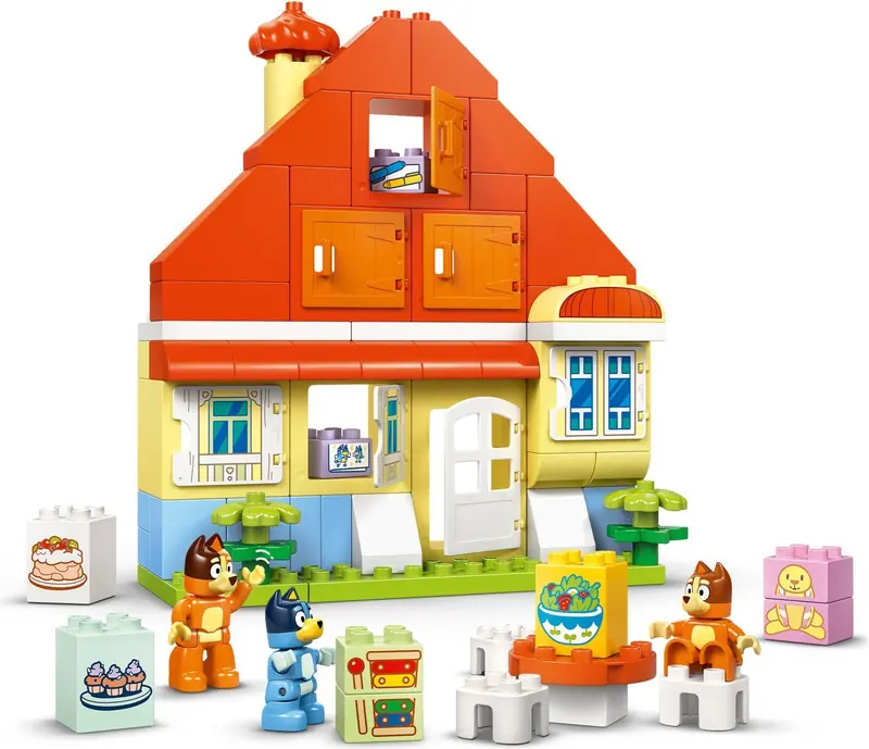 LEGO 10459 Dom rodzinny Blue z grą pamięciową zdjęcie 4