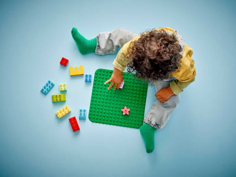 LEGO 10460 Zielona płytka konstrukcyjna zdjęcie 4